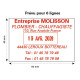 DATEUR TEXTE PROLINE 5474 60*40MM