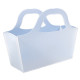 Panier polypro translucide, 150 x 330 x 100 mm empilable