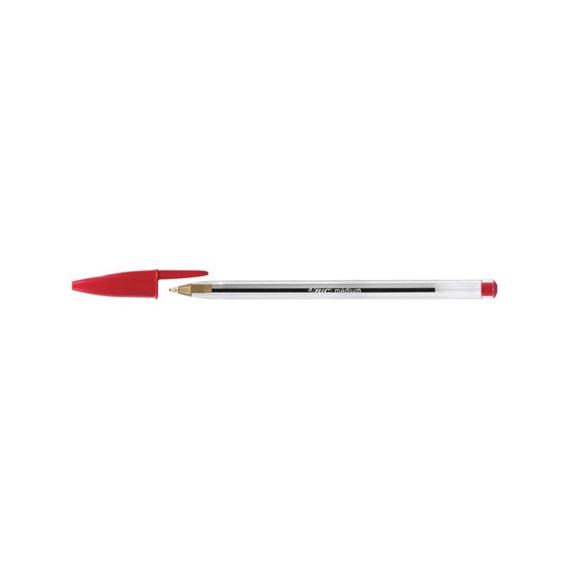 Stylo bille bic cristal trait 0,4mm par 50