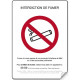 Interdiction de fumer