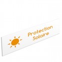 Tête de rayon Protection Solaire - Illustration standard par Pictographix