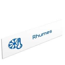 Tête de rayon Rhumes - Illustration standard par Pictographix