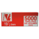 AGRAFE 19 1/4 par 6 BOITES DE 5000