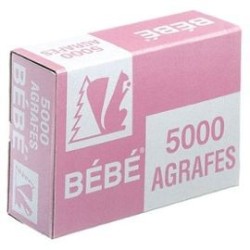 AGRAFE BB par 6 BOITES 5000