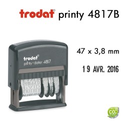 DATEUR PRINTY 4817B JOUR EN LETTRES 4X47MM