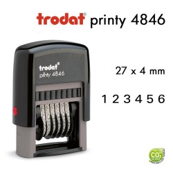 NUMEROTEUR PRINTY 4846 27*4MM