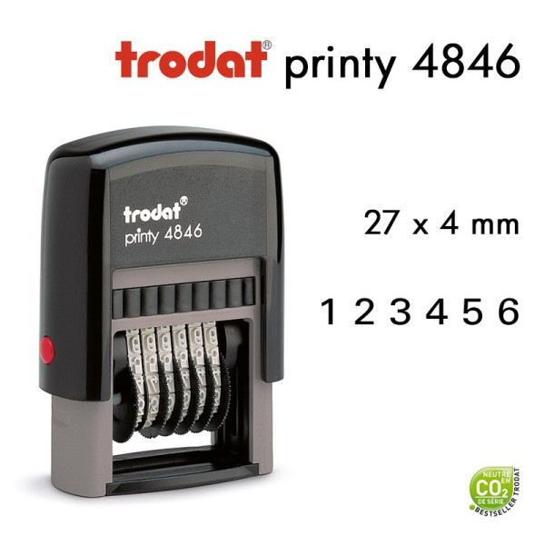 NUMEROTEUR PRINTY 4846 27*4MM