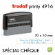 TAMPON TEXTE PRINTY 4916 70*10MM