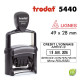 DATEUR TEXTE PROLINE 5440 49*28MM