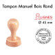 TAMPON MONTURE BOIS DIAM 45