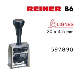NUMEROTEUR REINER B6K 6 CHIFFRES