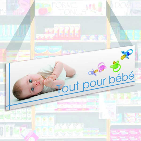 Bandeau d'habillage illustré - Tout pour bébé