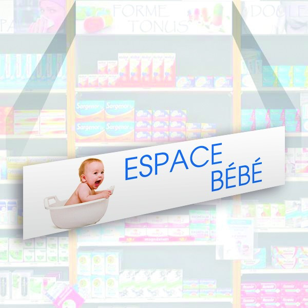 Bandeau d'habillage illustré - Espace bébé