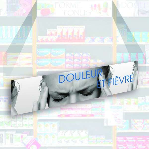 Bandeau d'habillage illustré - Douleur et fièvre