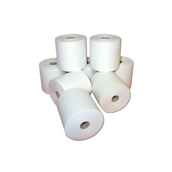 Bobine papier thermique pour TPE - le lot de 30 - Dimensions 80 x 80 x 12 mm -