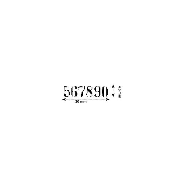 NUMEROTEUR REINER B6K 6 CHIFFRES