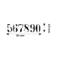 NUMEROTEUR REINER B6K 6 CHIFFRES