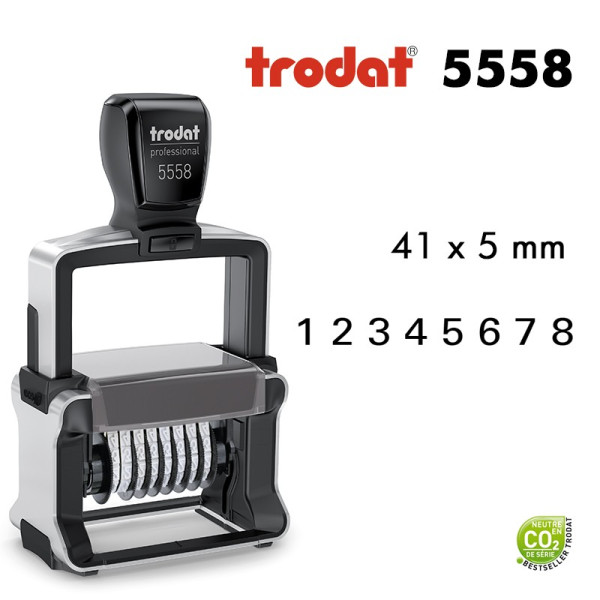 NUMEROTEUR PROLINE 5558 38*5 MM 8 BANDES