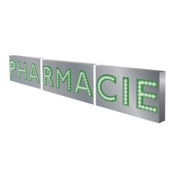 Bandeau d'enseigne lumineux Pharmacie