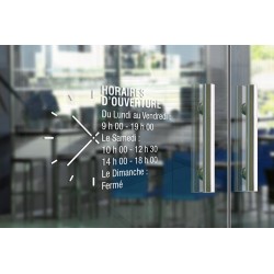 Stickers horaires adhésifs - Cadrant