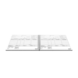 Registre des Préparations Officinales, format A4, 200 pages foliotées