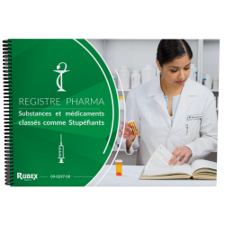 Registre comptable des stupéfiants - Format A3 - Spécial officines de pharmacie