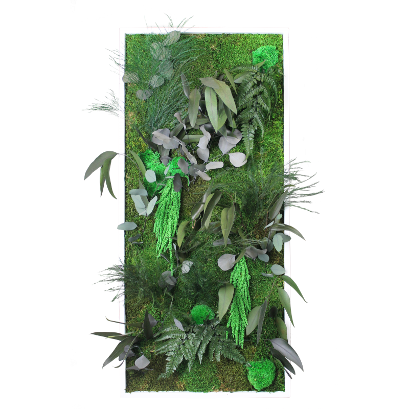 Cadre végétal grand portrait - 50x100 cm