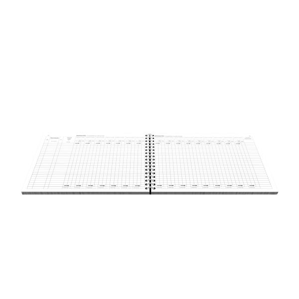 Registre comptable des stupéfiants - Format A3 avec tenue de stock