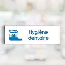 Bandeau d'ambiance Hygiène dentaire - Illustration "dentifrice"