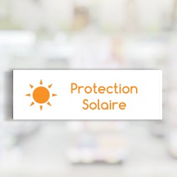Bandeau d'ambiance Protection Solaire - Illustration "soleil"
