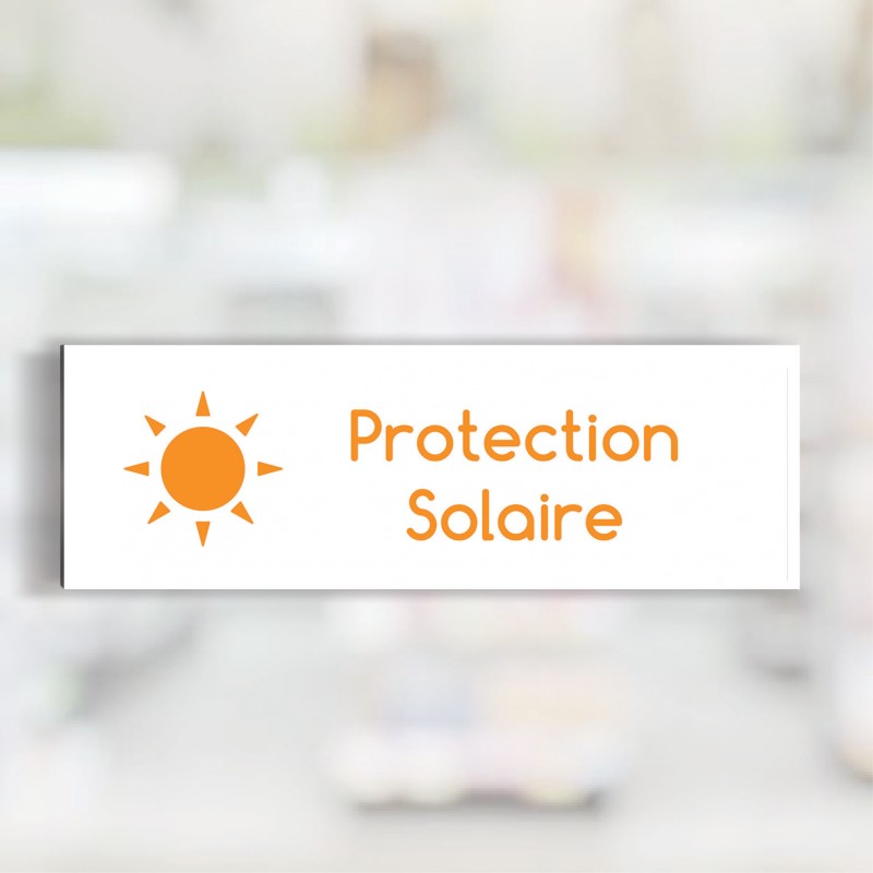 Tête de rayon Protection Solaire - Illustration standard par Pictographix