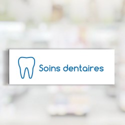 Bandeau d'ambiance Soins dentaires - Illustration "dent"