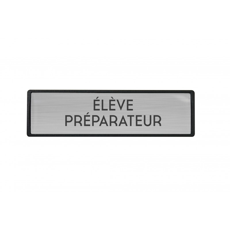 Badge luxe Elève préparateur
