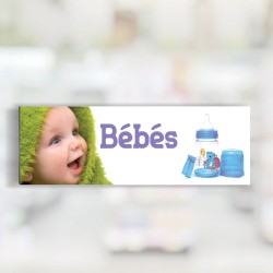 Bandeau d'ambiance pour bébé - Illustration standard par Photomatix