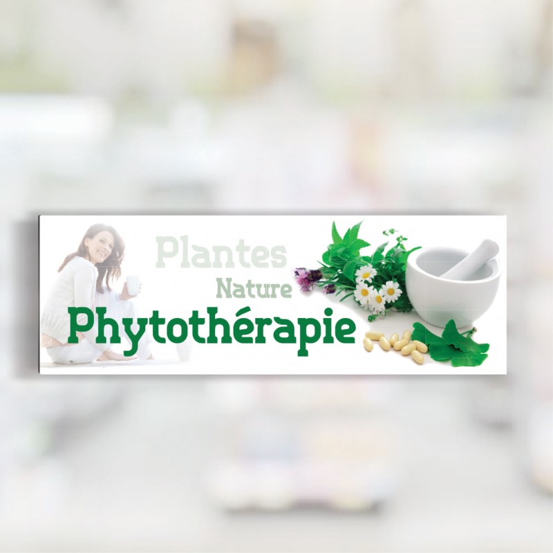 Tête de rayon Phytothérapie - Illustration standard par Photomatix