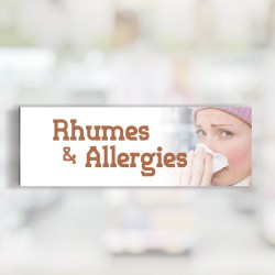 Tête de rayon Rhumes & allergies - Illustration standard par Photomatix