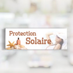Bandeau d'ambiance Protection solaire - Illustration standard par Photomatix