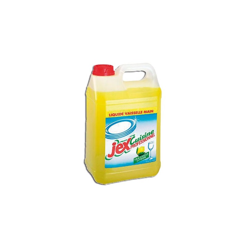 JEX PROFESSIONNEL Recharge liquide VSL 2,5l. 3 en 1 : 0 traces,séchage  rapide,dégraissant. Parfum Citron