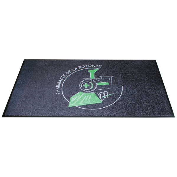 Tapis d'accueil personnalisé 120 x 85 cm