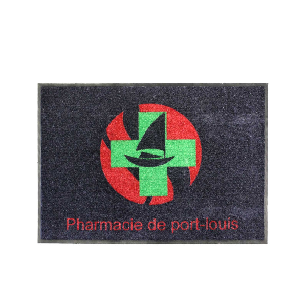 Tapis d'accueil personnalisé 120 x 85 cm