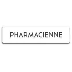 Badge Pharmacienne rectangulaire