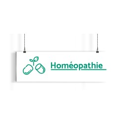 Bandeau d'ambiance gamme picto - Motif Homéopathie