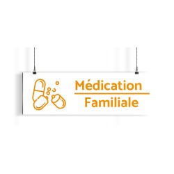 Bandeau d'ambiance gamme picto - Motif Médication Familiale