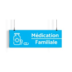 Bandeau d'ambiance gamme Picolors - Motif Médication Familiale