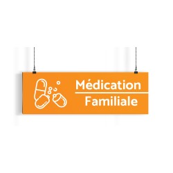 Bandeau d'ambiance gamme Picolors - Motif Médication Familiale 2