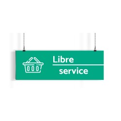Bandeau d'ambiance gamme Picolors - Motif Libre service 1