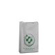 Sachets papier pharmacie T54 - 12x25+8cm - Motif imprimé vert - Par 1000
