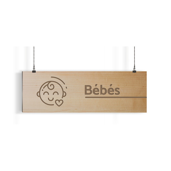 Bandeau d'ambiance bois - Bébés