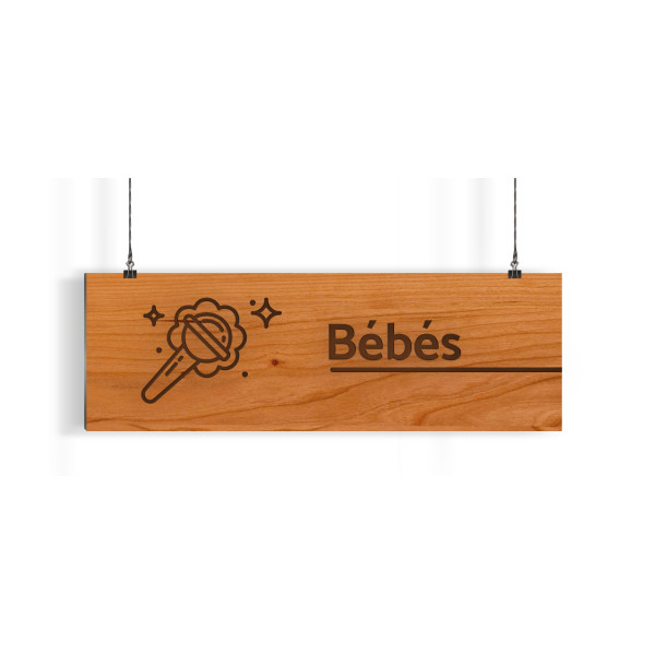 Bandeau d'ambiance bois - Bébés
