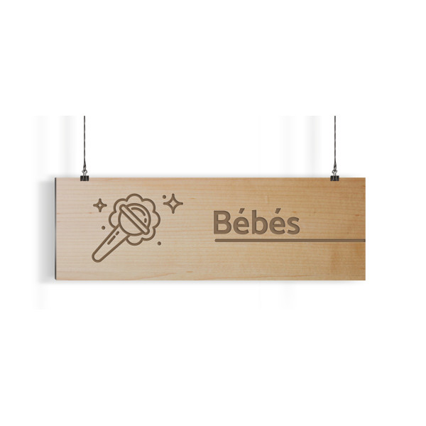 Bandeau d'ambiance bois - Bébés